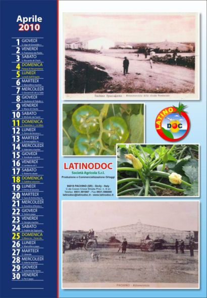 Calendario 2010